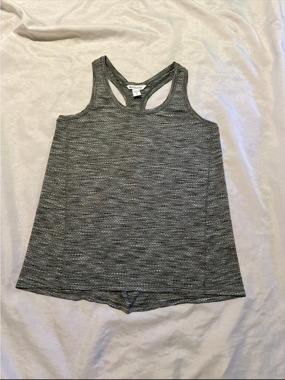 Athleta Racer Back Loose Fit Tank Top Sz S